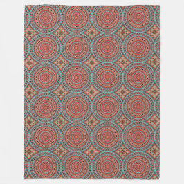 Cobertor De Velo Mandala 6 Fleece Blanket