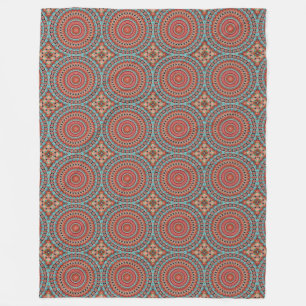 Cobertor De Velo Mandala 6 Fleece Blanket