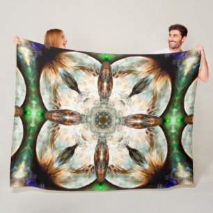 Cobertor De Velo Mandala animal do Totem do espírito do falcão do