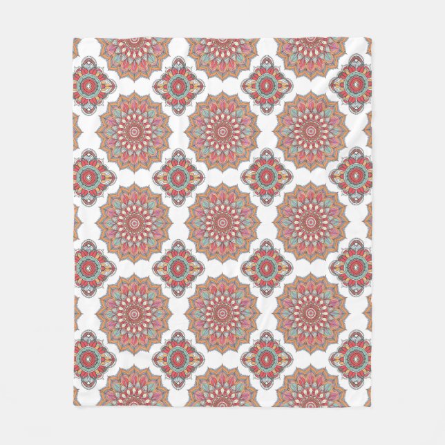 Cobertor De Velo Mandala da Harmonia (Calmante e Tranquilizante) (Frente)