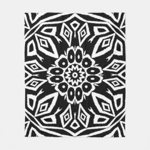 Cobertor De Velo Mandala da Meia-Noite