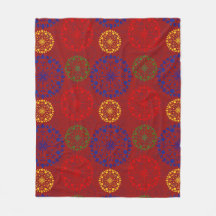 Mandala de neve texturizada simples