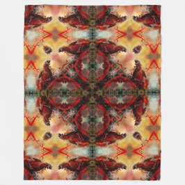 Cobertor De Velo Mandala nuclear da fantasia de Godzilla