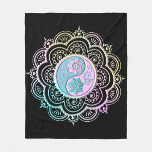Cobertor De Velo Mandala Pastel