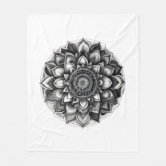 Cobertor De Velo mandala throw blanket