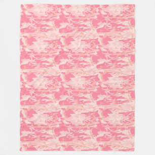 Cobertor De Velo Manly Pink Camo