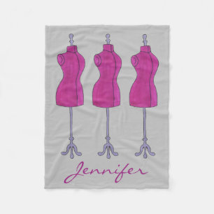 Cobertor De Velo Mannequin de Design de Moda Personalizada