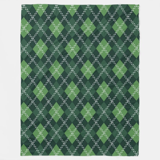 Cobertor De Velo Manta Argyle (Frente)