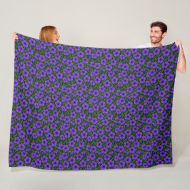 Cobertor De Velo Manta de Fleece Elegância Floral Tropical