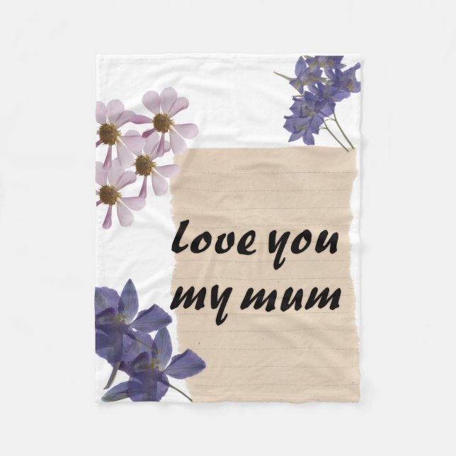 Cobertor De Velo Manta de lã 76.2 cm x 101.6 cm (Frente)