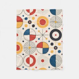 Cobertor De Velo Manta polar diseño geométrico