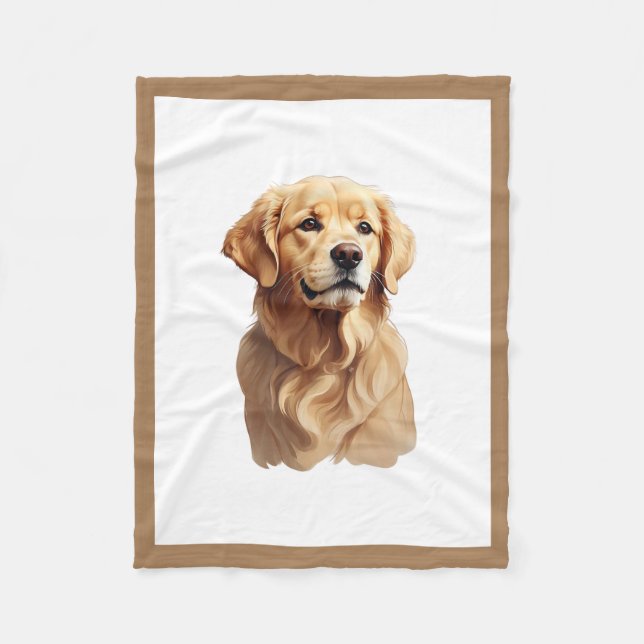 Cobertor De Velo Manta polar perrito  (Frente)