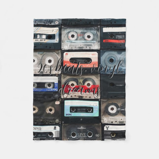 Cobertor De Velo Manta vinilo 90s (Frente)