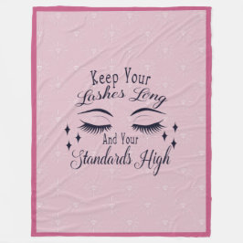 Cobertor De Velo Mantenha suas presilhas longas e padrões altos