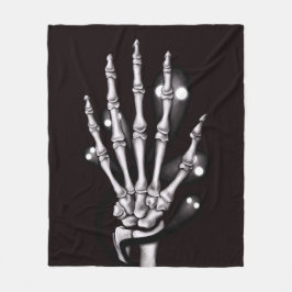 Cobertor De Velo Mão esquelética de fantasmas góticos
