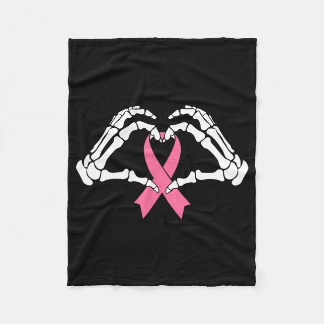 Cobertor De Velo Mãos do Skeleton Segurando Fita Halloween Figurume (Frente)