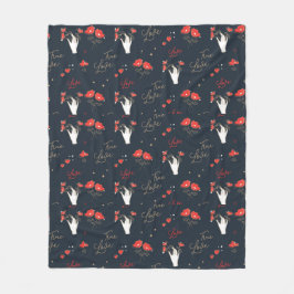 Cobertor De Velo Mãos e Flores Verdadeiras