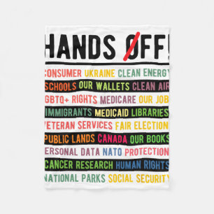 Cobertor De Velo Mãos Fora Bruh Medicaid Medicare Segurança Social