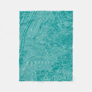 Cobertor De Velo Mapa gráfico de Nova York