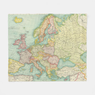 Cobertor De Velo Mapa político de Europa