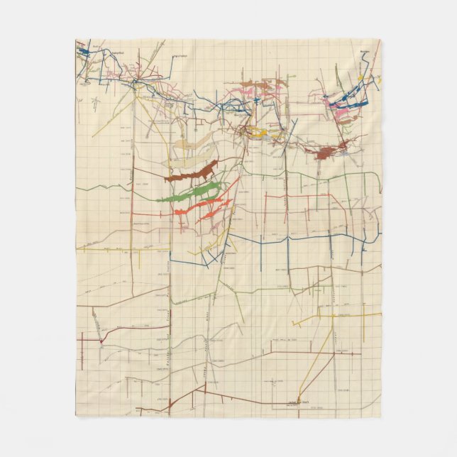 Cobertor De Velo Mapas de mina número de Comstock VI (Frente)