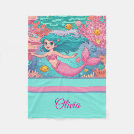 Cobertor De Velo Maquete de Sereia Mágica