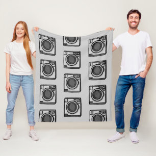 Cobertor De Velo Máquina de Lavar Roupa Desajeitada
