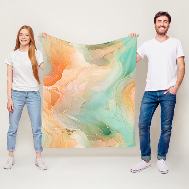 Cobertor De Velo Marble, sem descontinuidades, terracotta (In Situ)