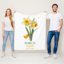Março Aniversário Daffodil Nascimento Flor Persona