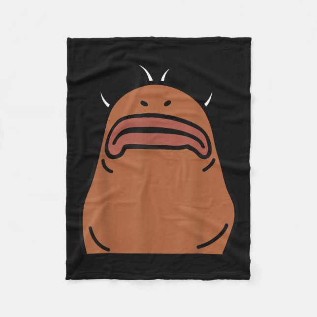 Cobertor De Velo Marcus The Worm Halloween Costume  (Frente)