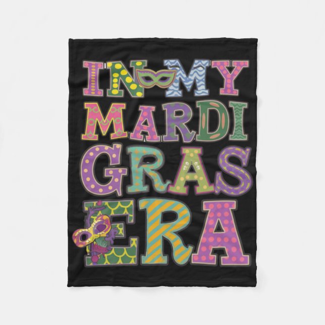 Cobertor De Velo Mardi Gras Era Sticker (Frente)