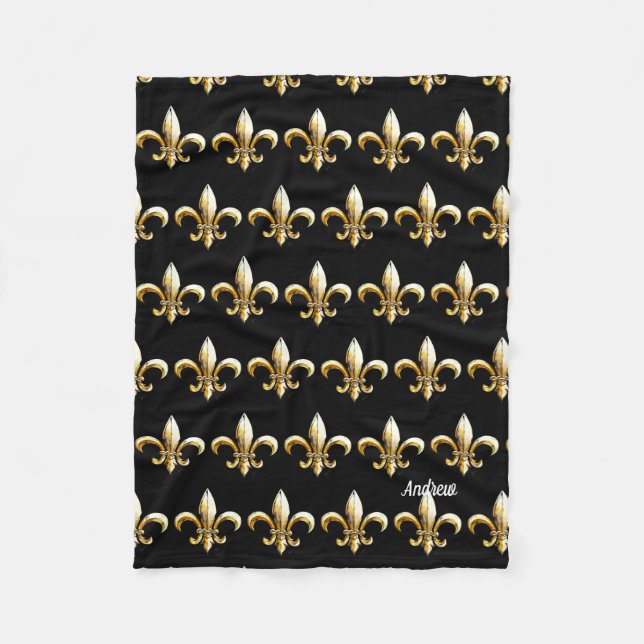 Cobertor De Velo Mardi Gras Fleece Lap Blanket para cadeira de roda (Frente)