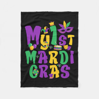 Cobertor De Velo Mardi Gras Party My First Mardi Gras Outfit For Bo