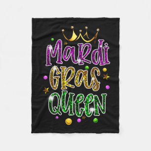 Cobertor De Velo Mardi Gras Queen Parade Figurume Mulheres Presente