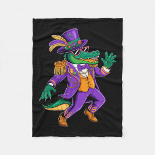 Cobertor De Velo Mardigator Mardi Gras Alligator Costume Men Crianç