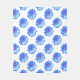Cobertor De Velo Margarida azul-gerbera