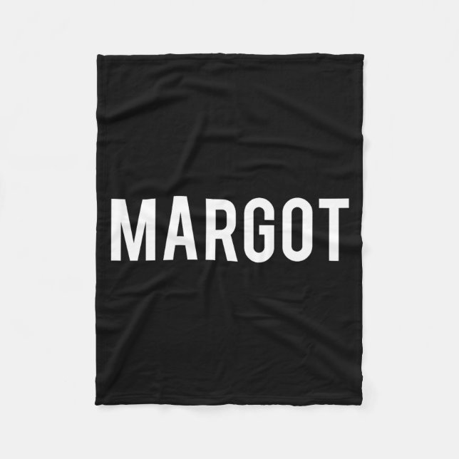 Cobertor De Velo Margot - Cool New Funny Name Fan Gift Tee  (Frente)