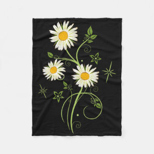Cobertor De Velo Marguerites Daisy Primavera Summer Daisies Flor Sh
