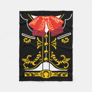 Cobertor De Velo Mariachi Tee Charro Cinco De Mayo Hallowee