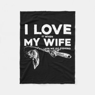 Cobertor De Velo Marido Engraçado Eu Amo Quando Minha Esposa Me Dei