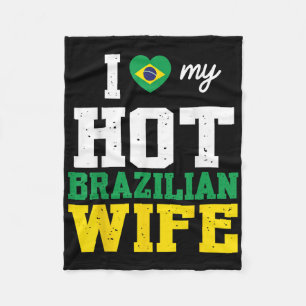 Cobertor De Velo Marido Eu Amo Minha Esposa Quente Brasileira Casad