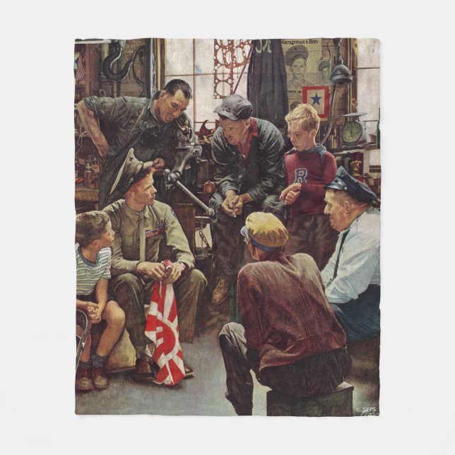 Cobertor De Velo Marinha de Emergência (Frente)