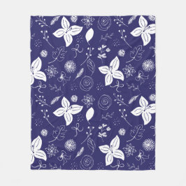 Cobertor De Velo Marinho Azul Natal