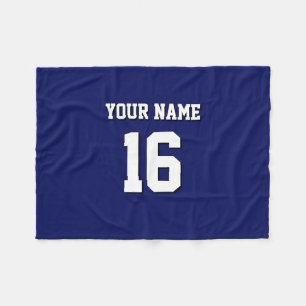 Cobertor De Velo Marinho Blue Sports Jersey Team