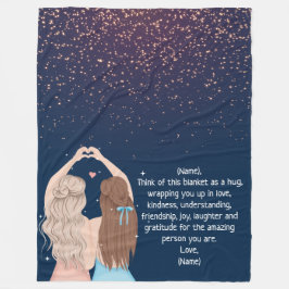 Cobertor De Velo Marinho Dourado Sparkle Girls - Nota de Amigo