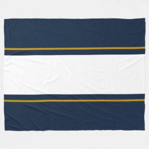 Cobertor De Velo Marinho Escuro Azul,  Branco, Banhas