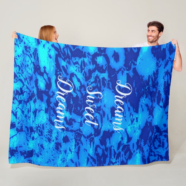 Cobertor De Velo Marinho Profundo Personaliza Água Fresca Do Oceano (In Situ)