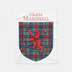 Cobertor De Velo Marshall Tartan Scottish Xadrez Lion Rampant