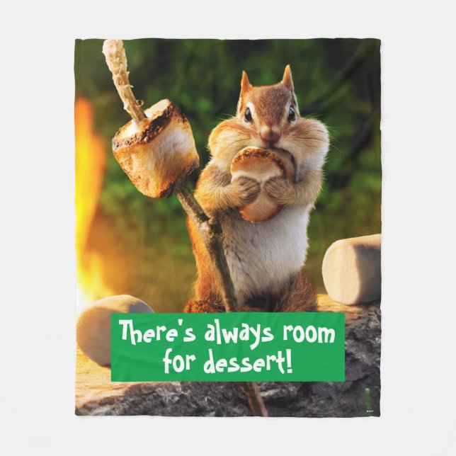 Cobertor De Velo Marshmallow Comendo Chipset (Frente)