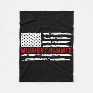 Cobertor De Velo Martelo da Meia-Noite B-2 Avião Stealth Bandeira E